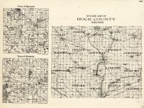 Rock County Outline - Plymouth, Harmony, Wisconsin State Atlas 1930c